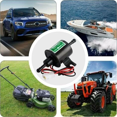 12V Electric Fuel Pump HEP-02A Low Pressure Electric Fuel Pump 2.5-4PSI For All Cars, Trucks And Boats - Image 5