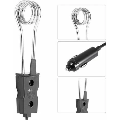 24V Immersion Heater Portable Energy Saving Electric Water Heater Instant Immersion Heater Travel Camping Spade Trolley Boiling Water Tool - Image 3