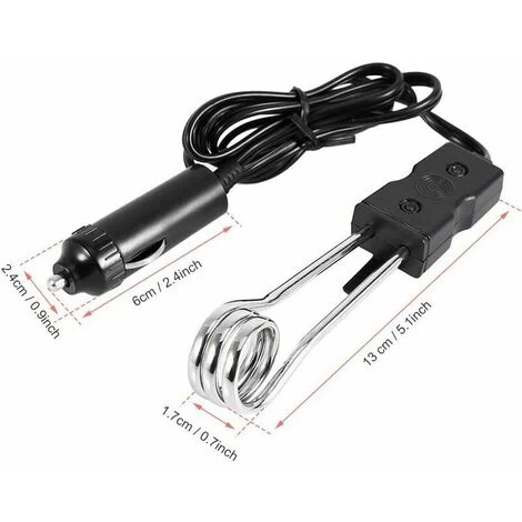 24V Immersion Heater Portable Energy Saving Electric Water Heater Instant Immersion Heater Travel Camping Spade Trolley Boiling Water Tool - Image 4