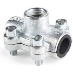 Gebo 2 1/2 Inch BSP Pipe Repair Clamps Fittings Leak Fix With Female 1 1/2 Inch BSP Thread Joint