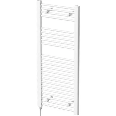 DuraTherm Electric Flat White Towel Rail 1100 X 500mm - 250W - Image 2