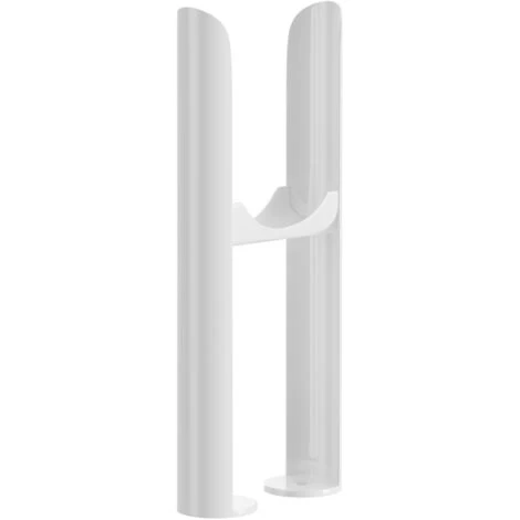 Wholesale Domestic Colosseum White Floor Mounting Feet For Double Panel Radiators - Image 3