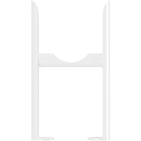 Wholesale Domestic Colosseum White Floor Mounting Feet For Triple Panel Radiators - Image 2