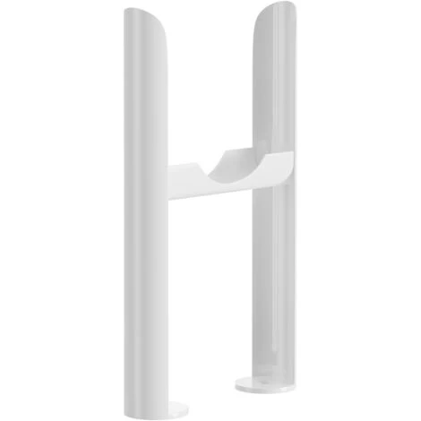 Wholesale Domestic Colosseum White Floor Mounting Feet For Triple Panel Radiators - Image 3