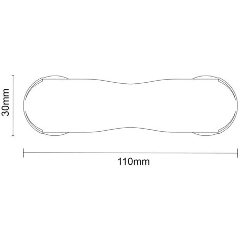 Wholesale Domestic Colosseum White Floor Mounting Feet For Triple Panel Radiators - Image 5
