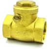 1 Swing Clack Non-Return Check Valve Brass One-Way Valves