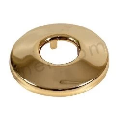 1/2 (20mm) Brass Golden Plated Cone Stainless Steel Pipe Collar Rose
