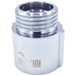 20mm Long - 1/2 BSP (15mm) Pipe Thread Extension Female X Male Chrome Brass