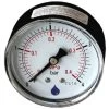 63mm Dial 0-10 Bar Rear Entry Pressure Gauge 1/4inch Bsp Manometer
