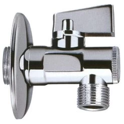 Chrome Water Isolating Ball Valve 1/2 X 1/2 BSP Lever Taps Plumbing