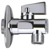 Chrome Water Isolating Ball Valve 1/2 X 3/4 BSP Lever Taps Plumbing