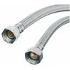 60cm 1/2 X 1/2 Flexi Flexible Kitchen Basin MonoBloc Tap Connector Hose Pipe