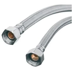 80cm 3/8 X 3/8 Flexi Flexible Kitchen Basin MonoBloc Tap Connector Hose Pipe