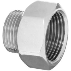 Pipe Connection Reduction Fittings Chrome Female X Male 1/2 X 3/8