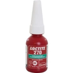 Loctite Threadlocker, High Strength, 10ml