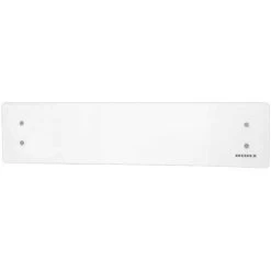 ADAX Clea WiFI Glass Low Profile Electric Heater, Wall Mounted With Thermostat And Timer, 600W-White