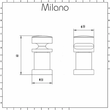 Milano Aruba - Set Of 4 Horizontal Radiator Brackets - White - Image 2