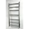 Heat & Things Ferrara Electric Stainless Steel Towel Rail 400 X 800mm Mirror Polished Finish Dry Electric Towel Radiator