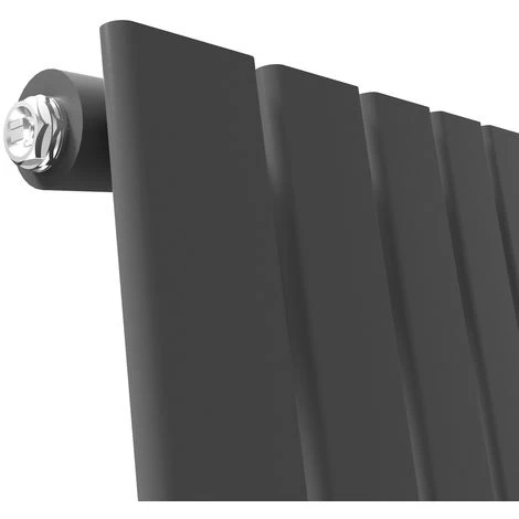 ELEGANT 600 X 600 Mm Anthracite Horizontal Column Designer Radiator Single Flat Panel Central Heating Radiator - Image 3