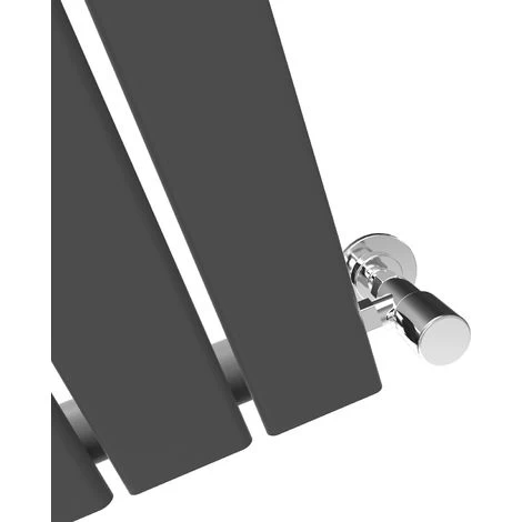 ELEGANT 600 X 600 Mm Anthracite Horizontal Column Designer Radiator Single Flat Panel Central Heating Radiator - Image 4