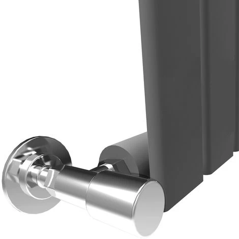 ELEGANT 600 X 600 Mm Anthracite Horizontal Column Designer Radiator Single Flat Panel Central Heating Radiator - Image 5