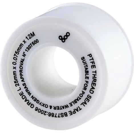 Kennedy PTFE Tape For Thread Sealing, 25mm X 12m - Image 2