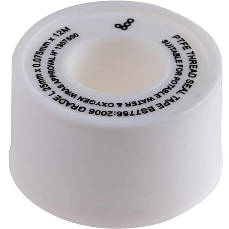 Kennedy PTFE Tape For Thread Sealing, 25mm X 12m - Image 3