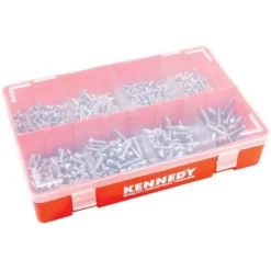 Kennedy Self Tappers Pozi Pan Imperial BZP Kit