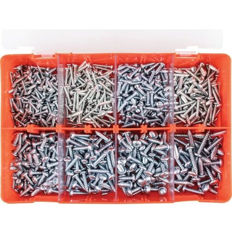 Kennedy Self Tappers Pozi Pan Imperial BZP Kit - Image 2