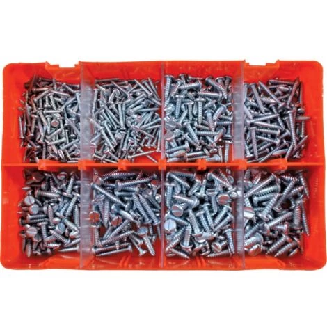 Kennedy Self Tappers SLTD Pan Imperial BZP Kit