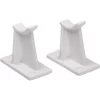 Universal Column Radiator Support Foot White Cast Iron Tradiational - 65mm High