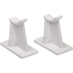 Universal Column Radiator Support Foot White Cast Iron Tradiational - 65mm High