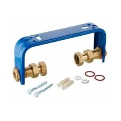 Regulated Adjustable Water Meter Stress Relief Console Bracket Device 1/2 BSP