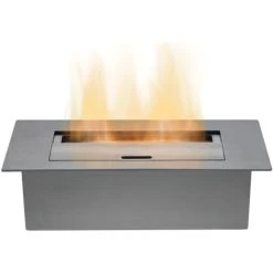 Αδάμ Adam Large Bio Ethanol Burner In Stainless Steel, 3 Litre Capacity