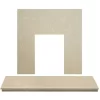 Αδάμ Adam Marble Back Panel & Hearth In Roman, 48 Inch