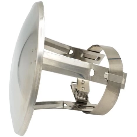 Stainless Steel Chimney Flue Cowl Pipe Rain Cover Protector Cap Ending 200-250mm - Image 2