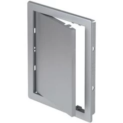200x250mm Durable ABS Plastic Access Inspection Door Panel Satin Silver Color