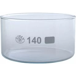 Simax Glass Crystallising Dish With Flat Bottom No Spout 900ml Ø140mm Pack Of 10