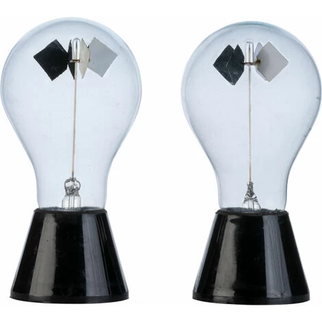 Eisco Crookes Radiometer - Round Plastic Moulded Base - Glass Bulb 70mm Diameter - Image 2