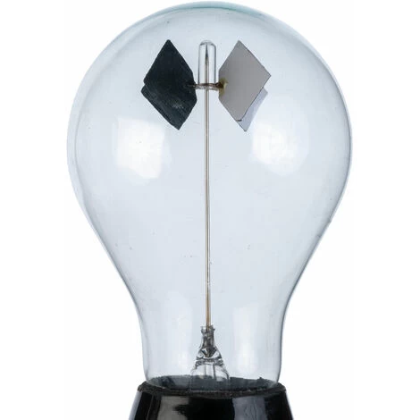 Eisco Crookes Radiometer - Round Plastic Moulded Base - Glass Bulb 70mm Diameter - Image 4