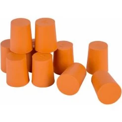 Eisco Rubber Stoppers 19mm - Pack Of 10