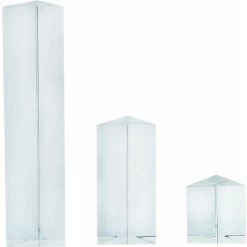 Eisco PH0554SET - Equilateral Acrylic Prisms- Set Of 3