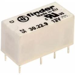 Finder 30.22.9.012.0010 12V Relay DPDT DC BT47W/6