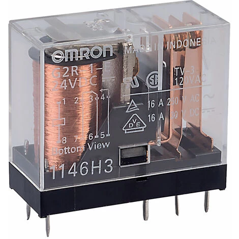 Omron G2R-1-E-24DC SPCO Power Relay 16A 24VDC
