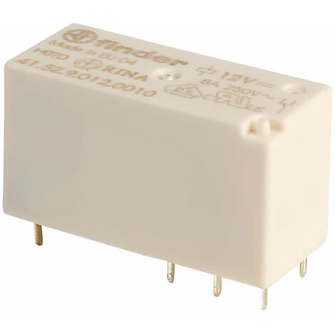 Finder 41.52.9.012.0010 12V Relay (Low Profile) DPDT 8A 41.52