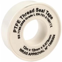 Ultratape Water PTFE Thread Seal Tape 12mm X 12m