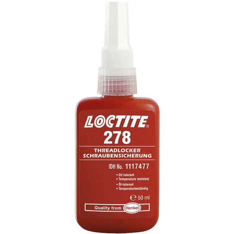 Loctite 1117477 278 High Strength Oil Tolerant 50ml