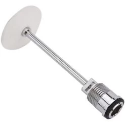 Milano – Modern Chrome Radiator Over-Nut Flow Diverter – 3/4 Inlet