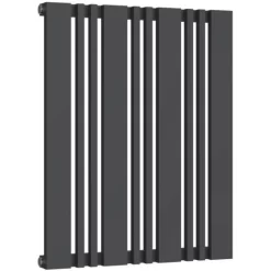 Reina Bonera Designer Horizontal Radiator 550mm H X 456mm W Anthracite