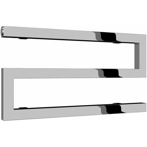Reina Serpe Designer Heated Towel Rail 270mm H X 500mm W Chrome - Image 3
